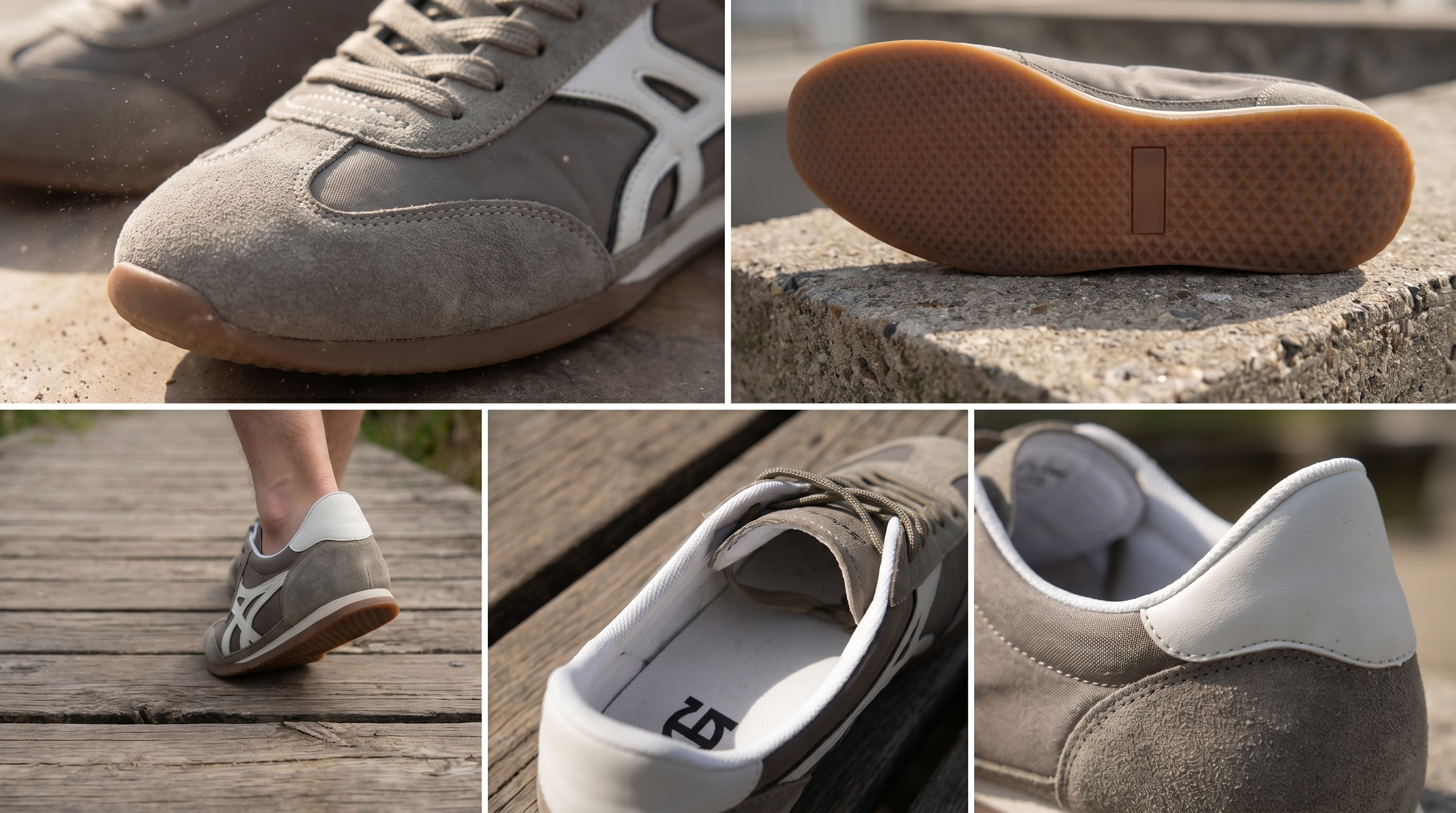 GH 灰色鞋款细节与上脚图