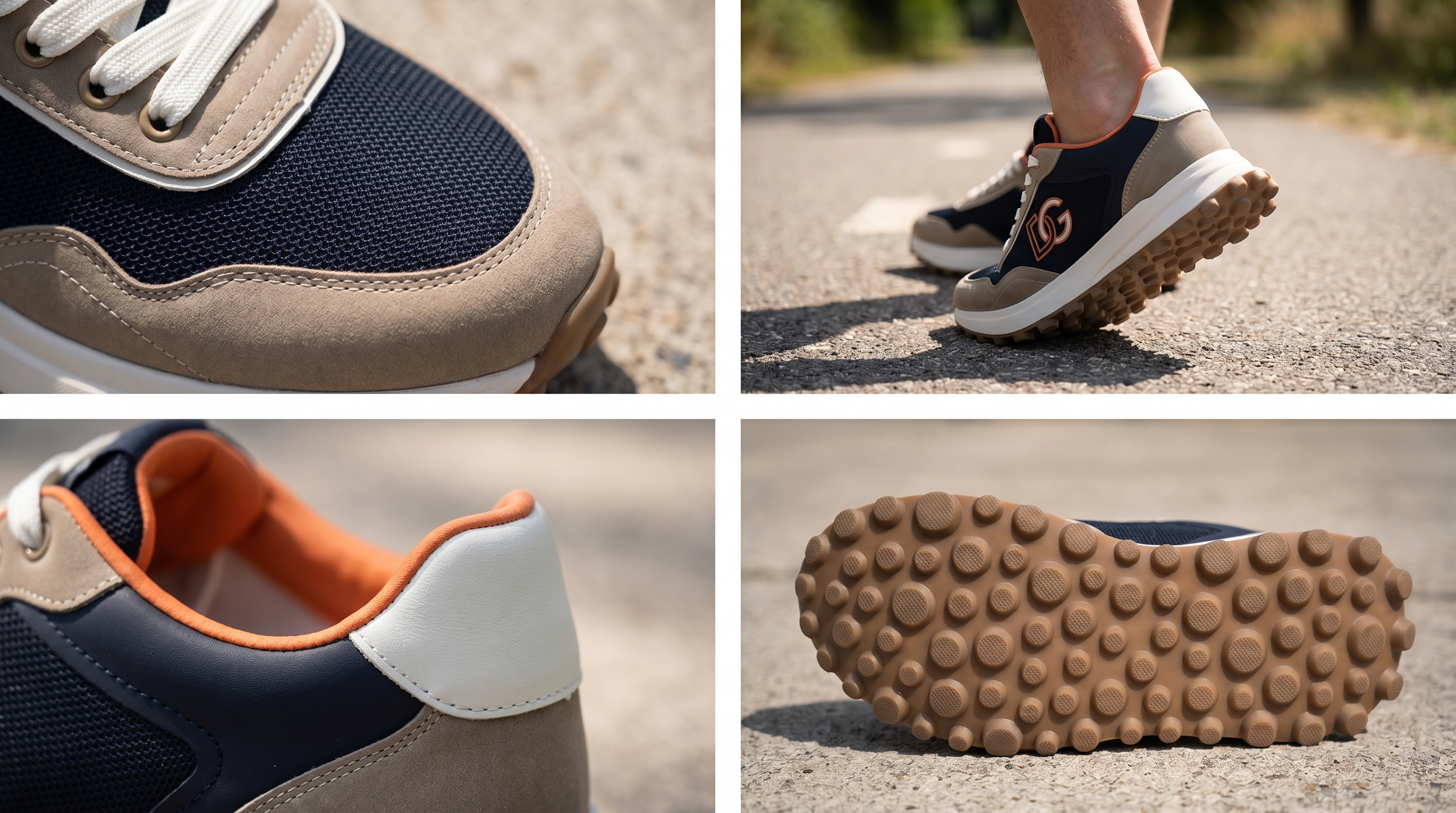 GH 轻运动鞋本地上脚展示图